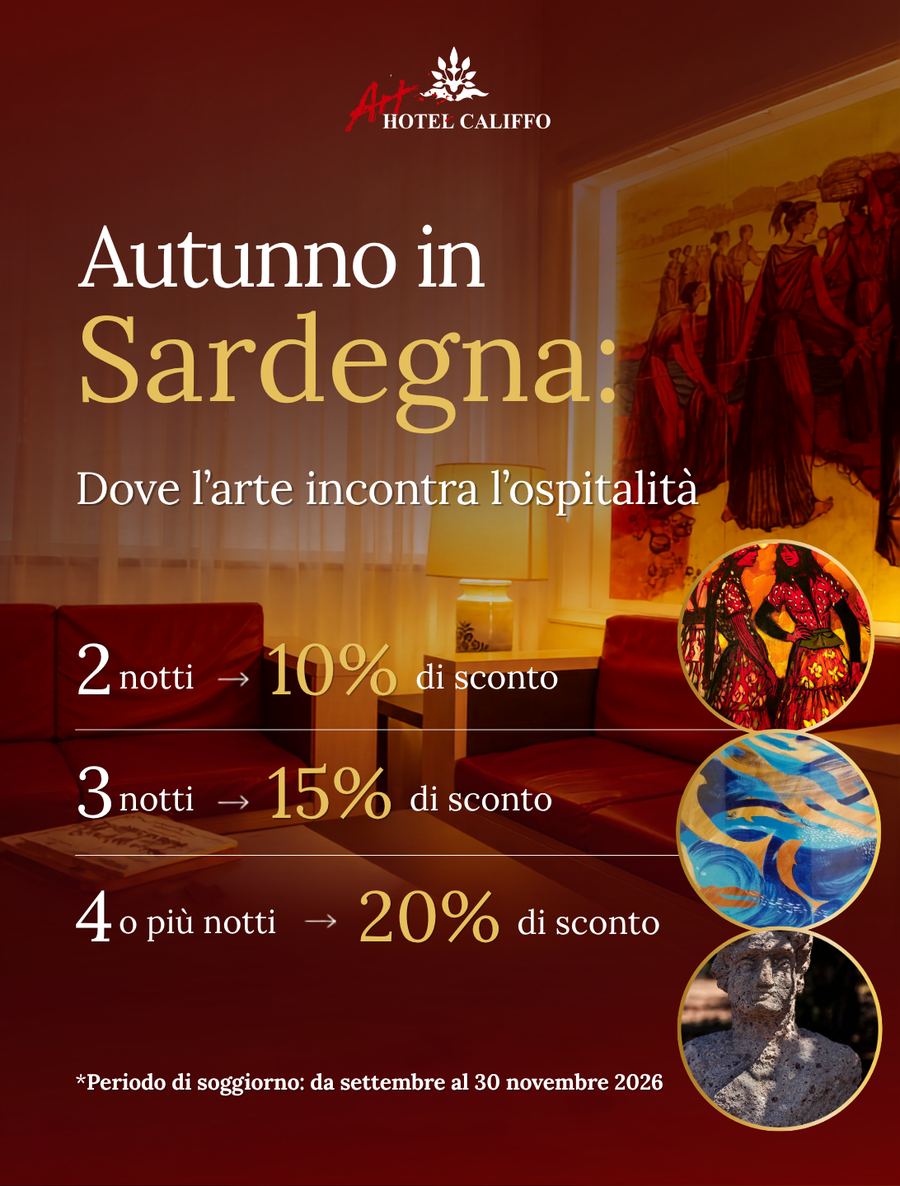 Autumn in Sardinia - Art Hotel Califfo offer